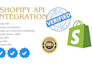 do custom shopify API integration for products orders automation and backend